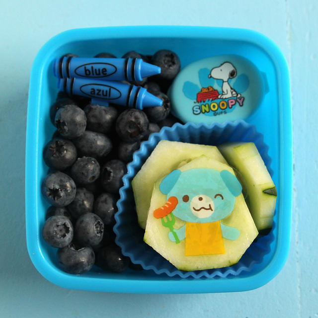 Blue Snack for Kindergarten