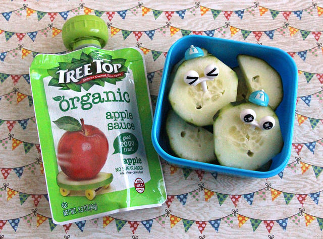 Cucumber cuties snack