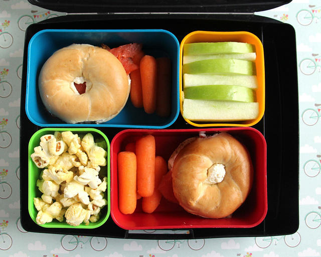 Mini Lox Bagels Lunch