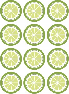 Lime Marmalade Canning Labels