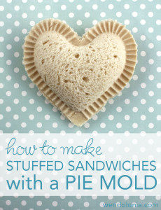 How to Make Stuffed Sandwiches with a Pie Mold