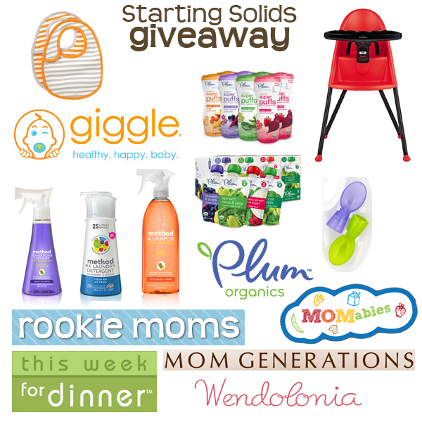 Starting Solids? WIN this excellent prize!