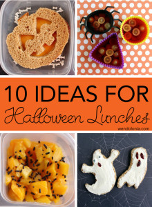 10 Ideas for Fun Halloween Lunches