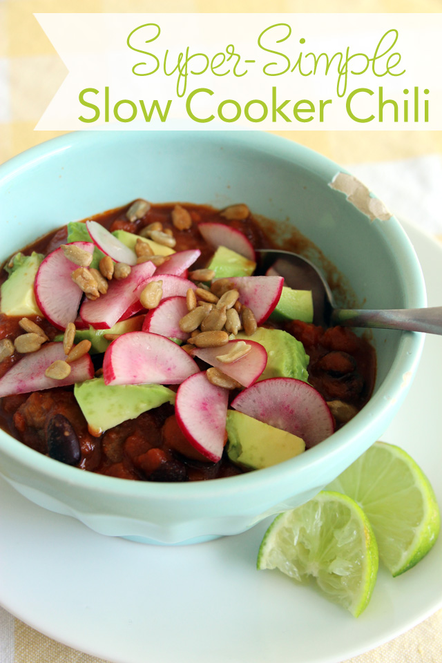 Simple, Kid-Friendly Slow Cooker Chil