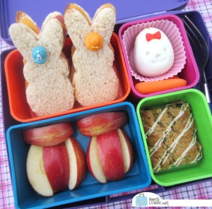Sweet bunny lunch from What's for Lunch at Our House