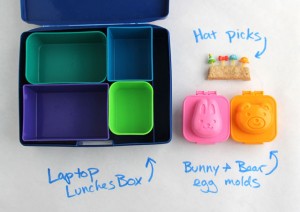 See the cute lunches 4 different bloggers made with these three tools!