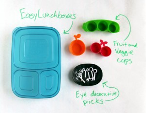 Four bloggers used these three tools to make four COMPLETELY different lunches. You won't believe how one of them used the cherry cups!