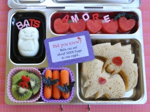 Bats Amore from Bent on Better Lunches