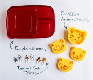 3 Tools + 4 Bloggers = 4 Cute Lunches