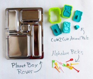 Four moms used these lunch box tools to make fun bento lunches. All different!