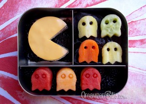 Pacman bento box by Organized Bites