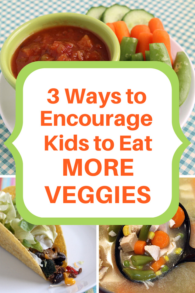 A few ideas for getting more vegetables into kids' diets