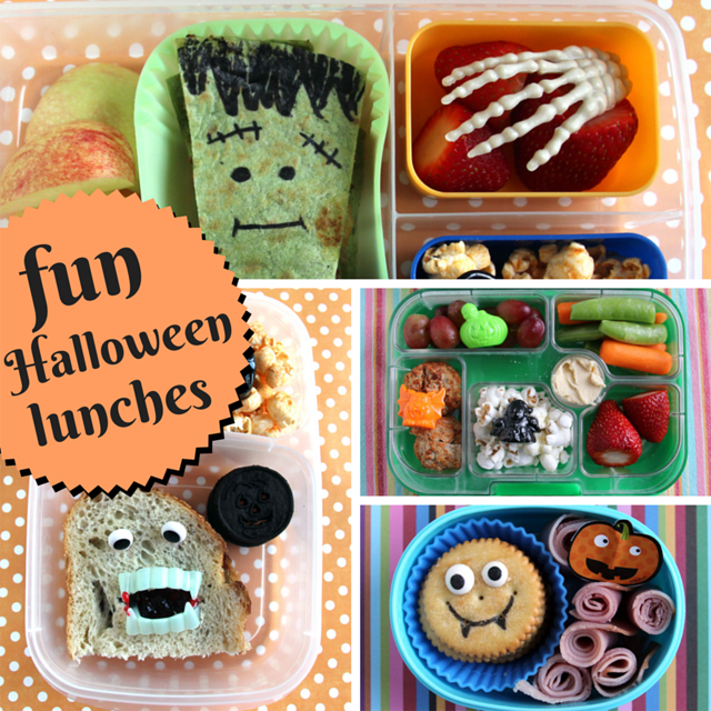 A week of fun Halloween lunches