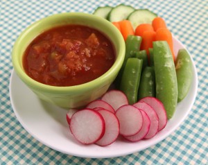 What if your kids don't like ranch dressing? Try having them dip in salsa, hummus or bean dip!