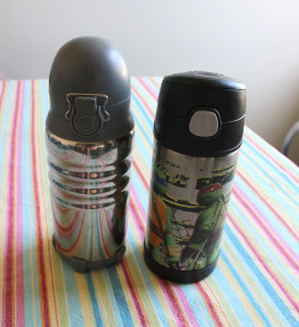 ddd: pack water bottles to keep kids hydrated