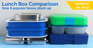 Lunch Box Comparison Chart: how 6 popular boxes stack up -- UPDATED for 2015