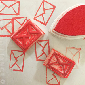 Snail mail stamps
