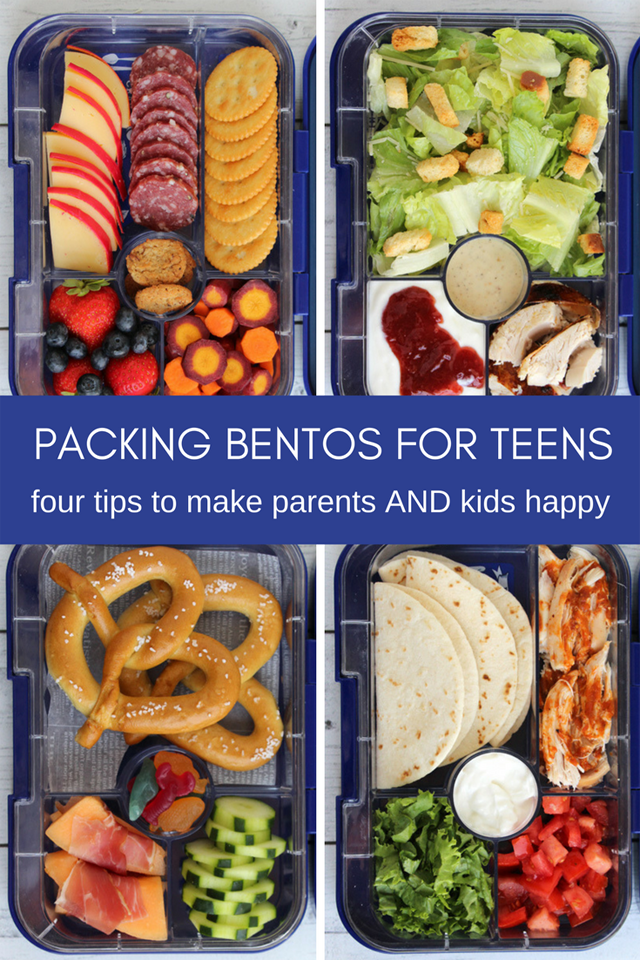 How to Pack a Bento Lunch for a Teen or Middle Schooler