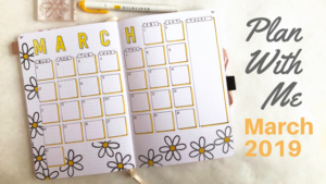 Plan with Me - March 2019 | Wendolonia