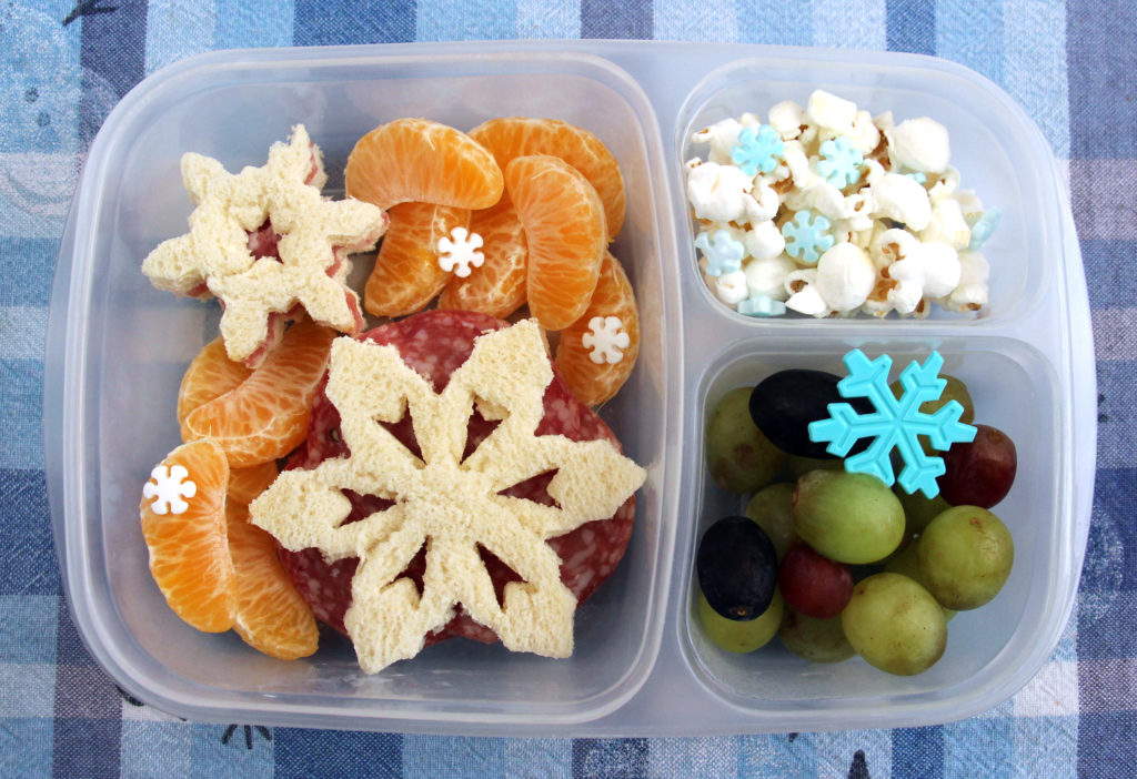 Snowflake  bento box lunch